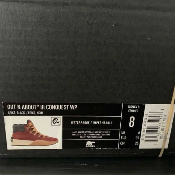 Sorel | Out N About III Conquest Waterproof Boots - Picture 9 of 10